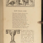 1895 The Second Jungle Book 1st ed Rudyard Kipling Childrens INDIA Mowgli