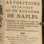 1665 NAPLES Revolt of 1647 Spain Thirty Years War Raimond Mormoiron Napoli RARE