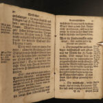 1699 Zurich Swiss BIBLE Devotional Prayers Lord’s Supper Leonhard Clasp Binding