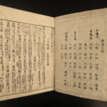 1838 Japanese Katana Samurai Old Sword Inscription Koto Illustrated 9v Woodblock