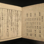 1838 Japanese Katana Samurai Old Sword Inscription Koto Illustrated 9v Woodblock