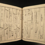 1838 Japanese Katana Samurai Old Sword Inscription Koto Illustrated 9v Woodblock