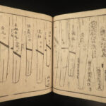 1838 Japanese Katana Samurai Old Sword Inscription Koto Illustrated 9v Woodblock