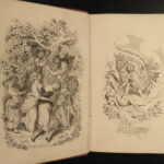 1846 Charles Dickens 1ed Battle of Life Christmas Love Maclise Leech Doyle ART