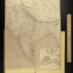 1858 1ed Indian Revolt Sepoy Mutiny RARE British East India Company Campbell MAP