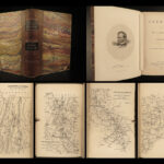 1865 Civil War 1st ed William Tecumseh Sherman Campaigns Union Biography Maps