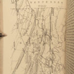 1865 Civil War 1st ed William Tecumseh Sherman Campaigns Union Biography Maps