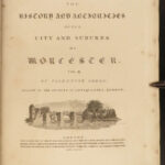 1796 1ed History of Worcester England Britain Antiquities Architecture Coins 2v