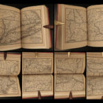 1850 1ed Illustrated ATLAS Traveler’s Guide MAPS Niagara Railroads New York & USA