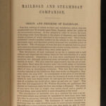 1850 1ed Illustrated ATLAS Traveler’s Guide MAPS Niagara Railroads New York & USA