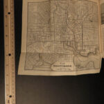 1850 1ed Illustrated ATLAS Traveler’s Guide MAPS Niagara Railroads New York & USA