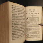 1651 Hebrew Republic by Bertram Jewish Politics Josephus Israel Respublica RARE