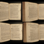 1679 Jesuit BIBLE & Commentary on Psalms Rouen RARE Bellarmine of Galileo Trial