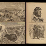 1872 CALIFORNIA 1ed Golden State Gold Rush Utah Mormon Indians Maps Pacific West