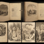 1842 Ingoldsby Legends Ghost Stories Occult Myths Leech Tenniel Cruikshank ART
