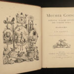 1873 Mother Goose Nursery Rhymes Humpty Dumpty Twinkle Little Star Jack n Jill