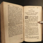 1629 1ed GALLIA Celtic France Geography Louis XIII Respublica de Laet Elzevier