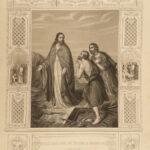 1850 Life of Jesus Christ Fleetwood Bible ART Miracles Jerusalem Holy Land