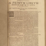 1686 LIVY & Tacitus History of Rome Ab Urbe Condita Caesar Augustus Punic WARS
