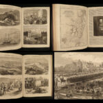 1868 HUGE Illustrated London News Abyssinia Expedition India Angkor Wat Cambodia