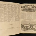 1868 HUGE Illustrated London News Abyssinia Expedition India Angkor Wat Cambodia