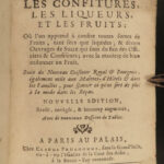 1734 WINE Massialot French Cuisine Cooking Liqueurs Confitures Recipes Cookbook