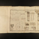 1826 Architecture & Art History Francesco Milizia Greco-Roman Illustrated Vellum