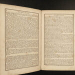 1838 ILLINOIS Mitchell Geography & Atlas HUGE MAP Chicago Emigrant Western RARE