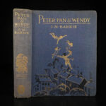 1931 Peter Pan & Wendy JM Barrie Children’s Color Illustrated Gwynedd Hudson ART