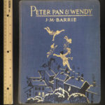 1931 Peter Pan & Wendy JM Barrie Children’s Color Illustrated Gwynedd Hudson ART