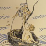1931 Peter Pan & Wendy JM Barrie Children’s Color Illustrated Gwynedd Hudson ART