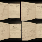 1834 Handwritten Mathematics Manuscript WINE & BEER Apothecary Drugs Stocks