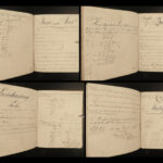 1834 Handwritten Mathematics Manuscript WINE & BEER Apothecary Drugs Stocks