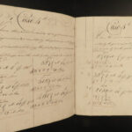 1834 Handwritten Mathematics Manuscript WINE & BEER Apothecary Drugs Stocks