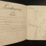 1834 Handwritten Mathematics Manuscript WINE & BEER Apothecary Drugs Stocks