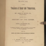 1869 Knights Templars Manual History of the Order Freemasonry Masonic Rituals