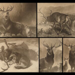 1876 EXQUISITE 1ed Engravings from Sir Edwin Henry Landseer Animal Paintings Art