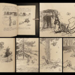 1928 Winnie the Pooh 1st/1st House at Pooh Corner Milne & Shepard Illustrated