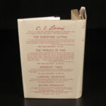 1945 C.S. Lewis 1ed The Great Divorce Heaven Hell Good Evil Philosophy Christian