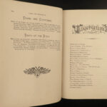 1883 Museum of Antiquity EGYPT Pagan Occult Rituals Illustrated Babylon Leather