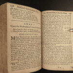 1754 PURITAN John Flavel Husbandry Spiritualized Nature BIBLE Creation Poems