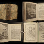 1787 Newtonian System of Philosophy Tom Telescope Science Astronomy Isaac Newton