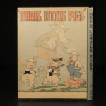 1933 Walt Disney 1ed Three Little Pigs Children Fable Big Bad Wolf ORIGINAL DJ!