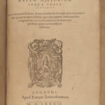 1593 PLINY Elder Natural History Astronomy Magic Alchemy Miracles Gemology HUGE