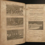 1826 ECONOMICS 1st ed Scenes Wealth BEER Blacksmith Farming Industry Capitalism