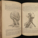 1870 Henry Gray GRAY’S ANATOMY Human Surgery Illustrated Medicine Physician