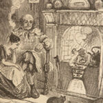 1846 Charles Dickens 1ed Cricket on the Hearth Christmas Maclise Doyle Leech