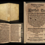 1614 WORLD Pagan Religions from Protestant Eyes TYMPIUS German Munster Clasps