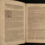 1583 1ed Pistorius Medieval German Chronicle Sigebertus FOLIOS Saxon Inquisition