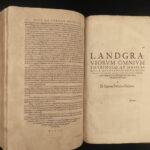 1583 1ed Pistorius Medieval German Chronicle Sigebertus FOLIOS Saxon Inquisition